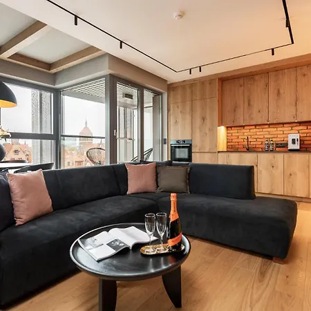 Apartmán Flatbook Apartments Granaria Premium Prestige Riverside & Parking