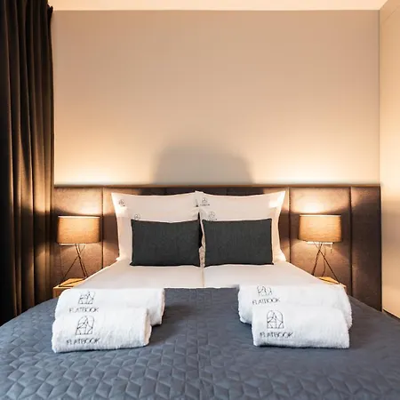 Appartement Flatbook Granaria Premium Prestige Riverside & Parking Gdańsk