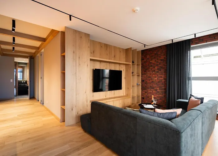 Flatbook Granaria Premium Prestige Riverside & Parking Apartament *