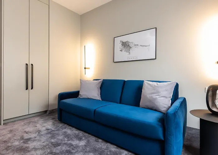 Flatbook Granaria Premium Prestige Riverside & Parking * Gdańsk