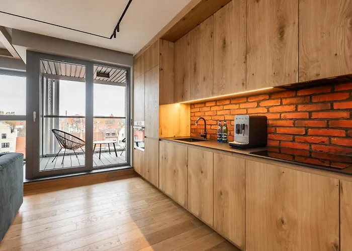 Flatbook Granaria Premium Prestige Riverside & Parking * Gdansk