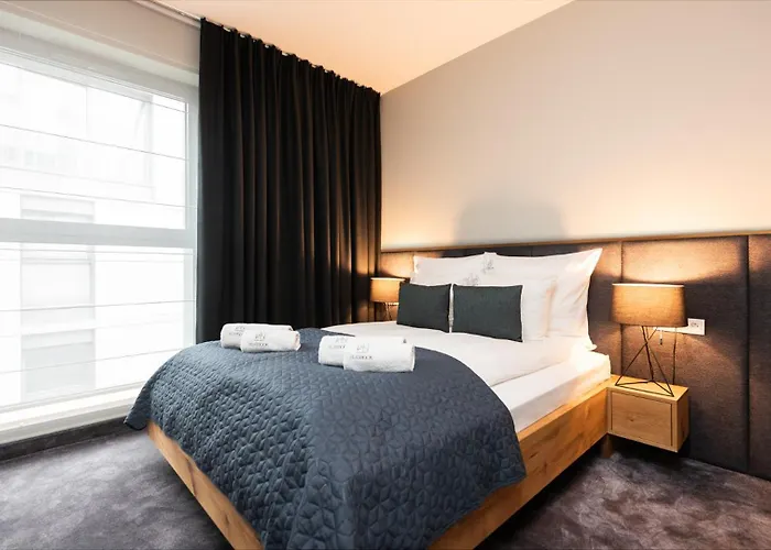 Flatbook Granaria Premium Prestige Riverside & Parking Apartman Gdańsk